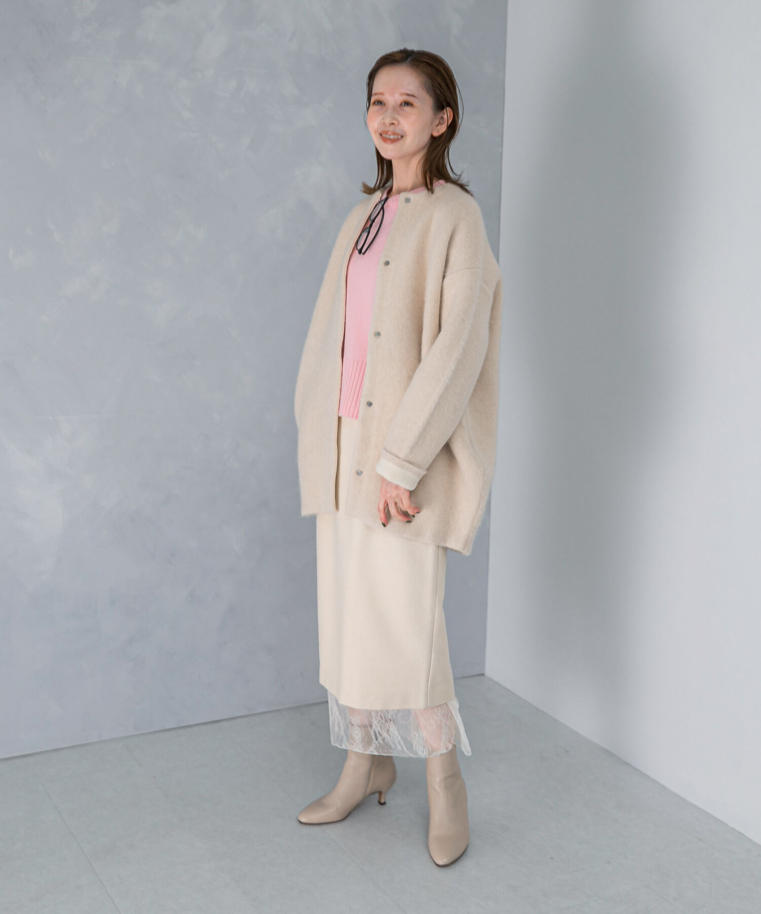 URBAN RESEARCH ROSSO「『WEB/一部店舗限定』エクストラファインシームデザインニット」|ニット・セーター|