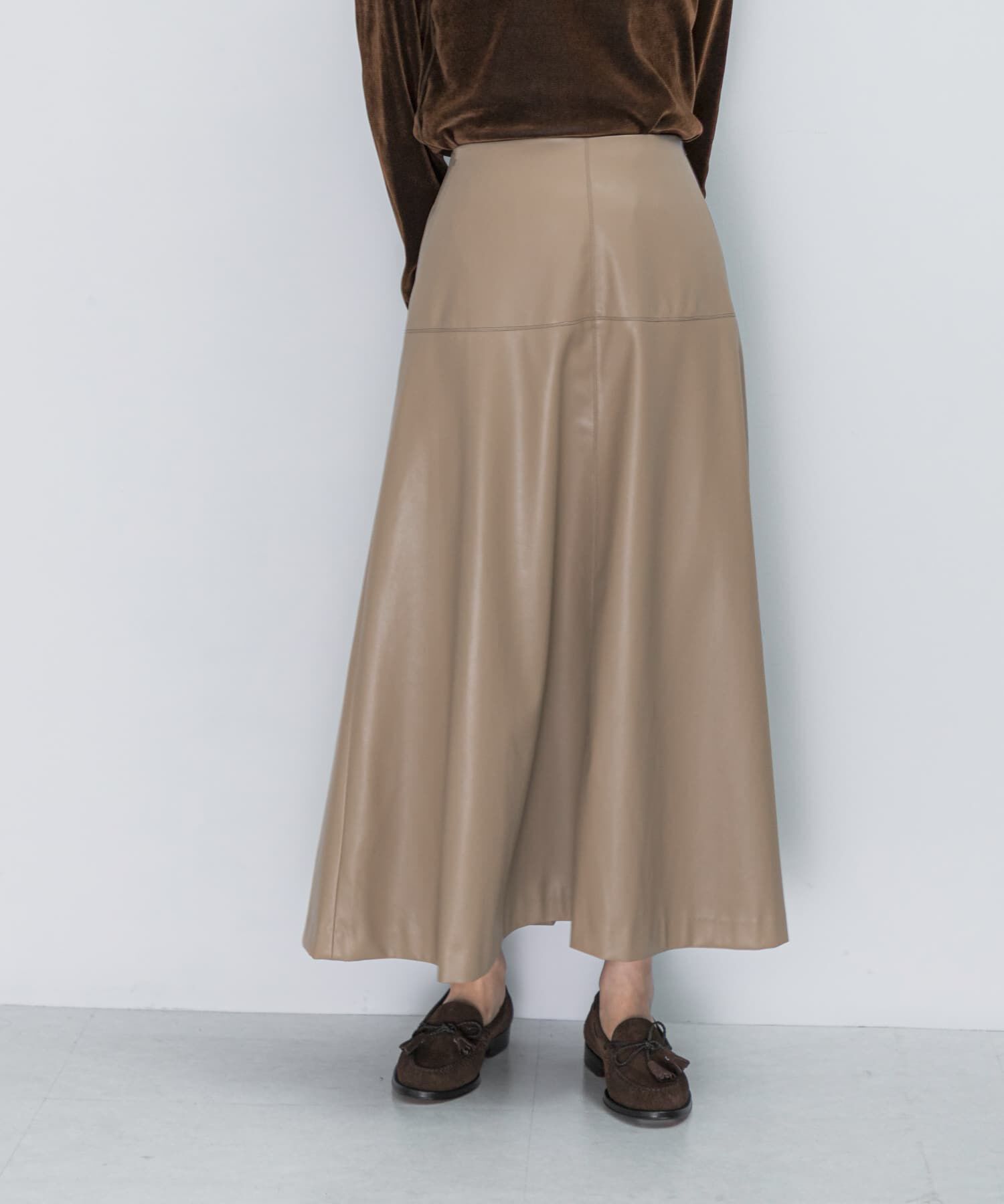 URBAN RESEARCH ROSSO「バックジップフレアスカート」|スカート|