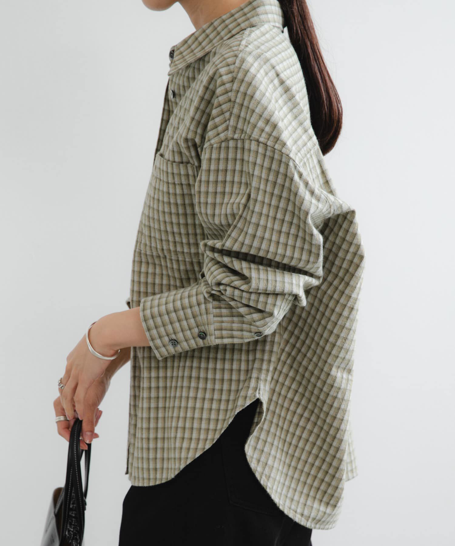 URBAN RESEARCH「ネルチェックコットンシャツ」|シャツ・ブラウス|