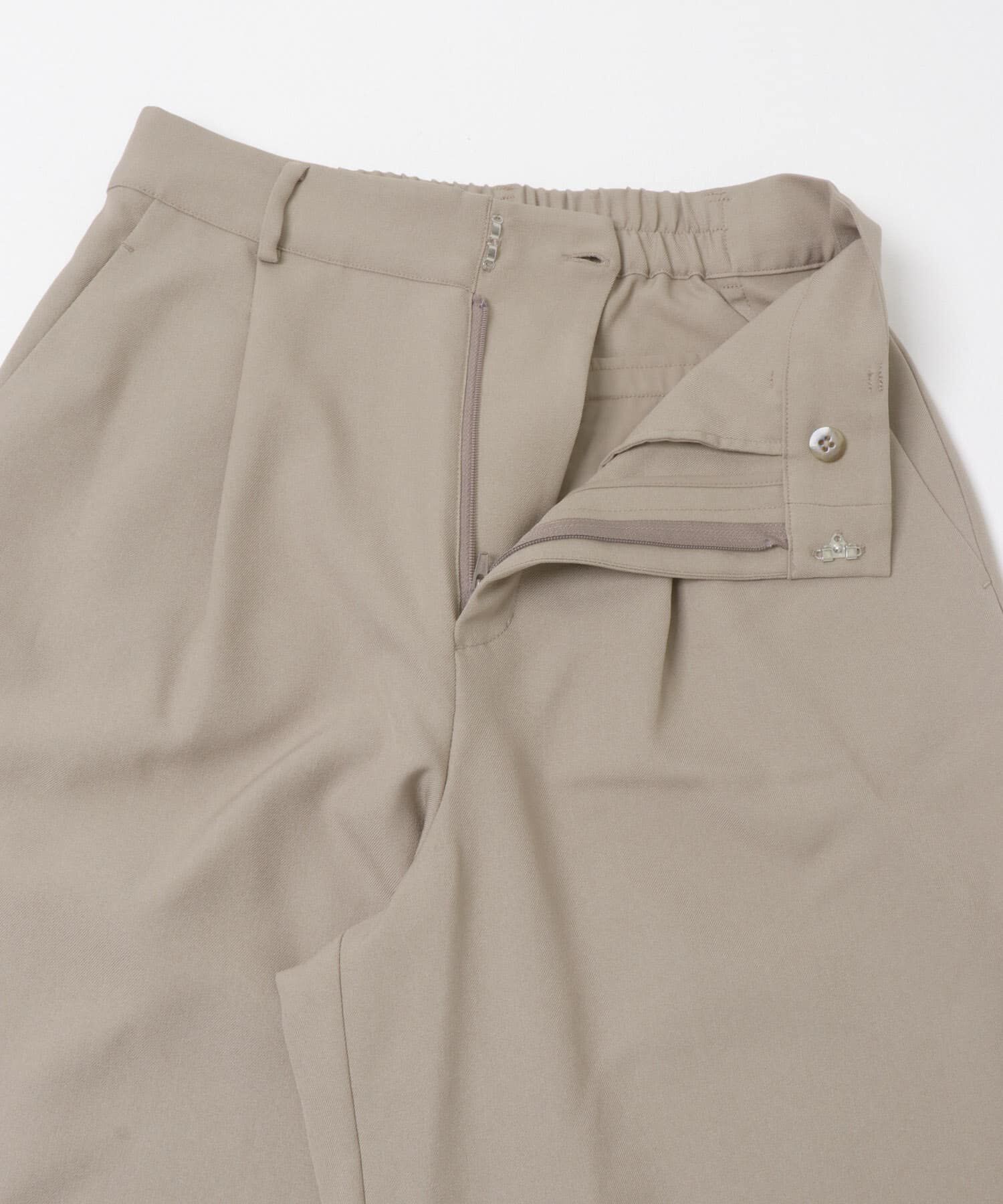 URBAN RESEARCH ROSSO「『UR TECH SMOOTHLUXE』F by ROSSO　タックワイドパンツ」|その他|