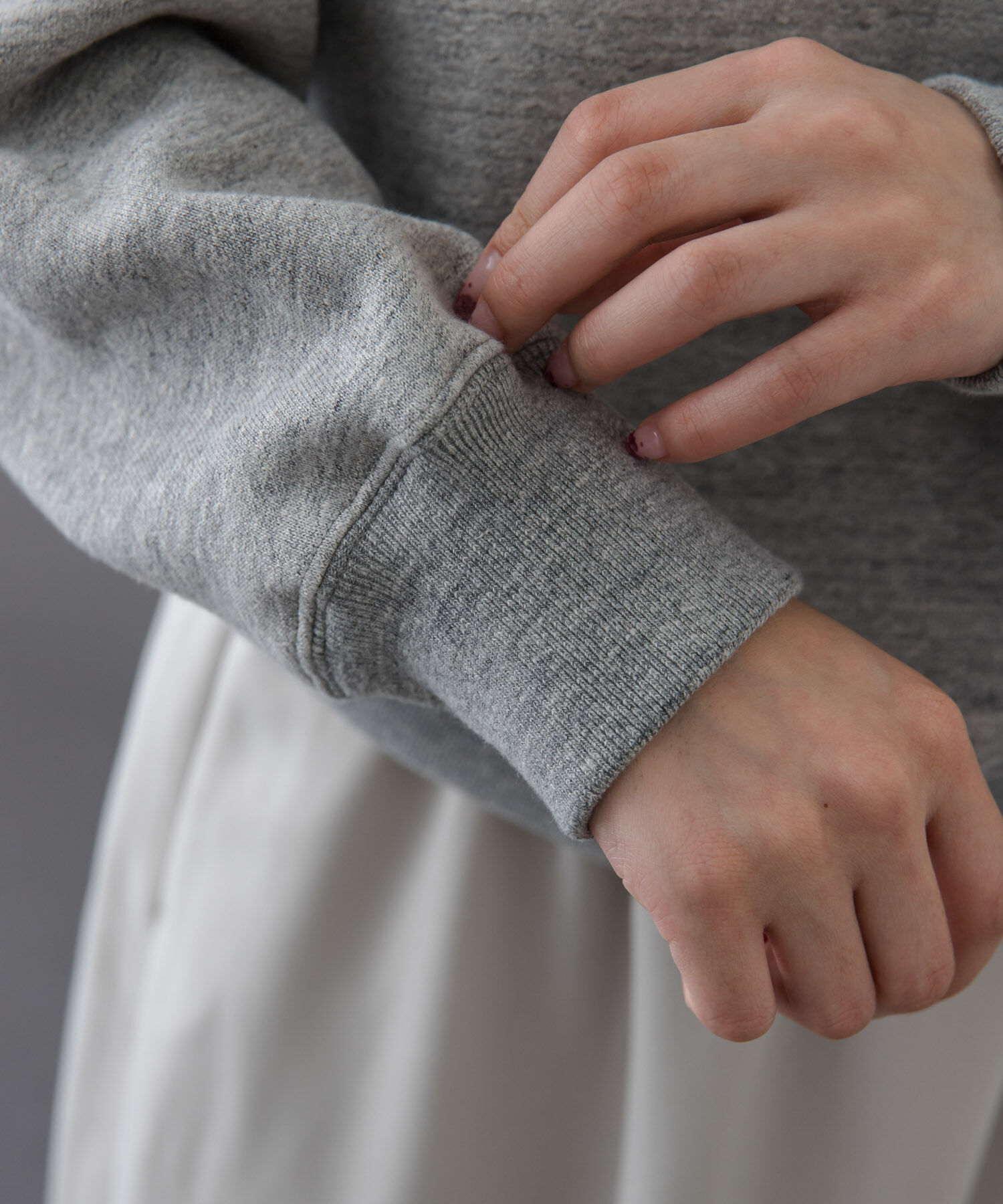 URBAN RESEARCH DOORS「FORK&SPOON　リサイクルコットン裏毛クルーネックスウェット」|スウェット・ジャージ|