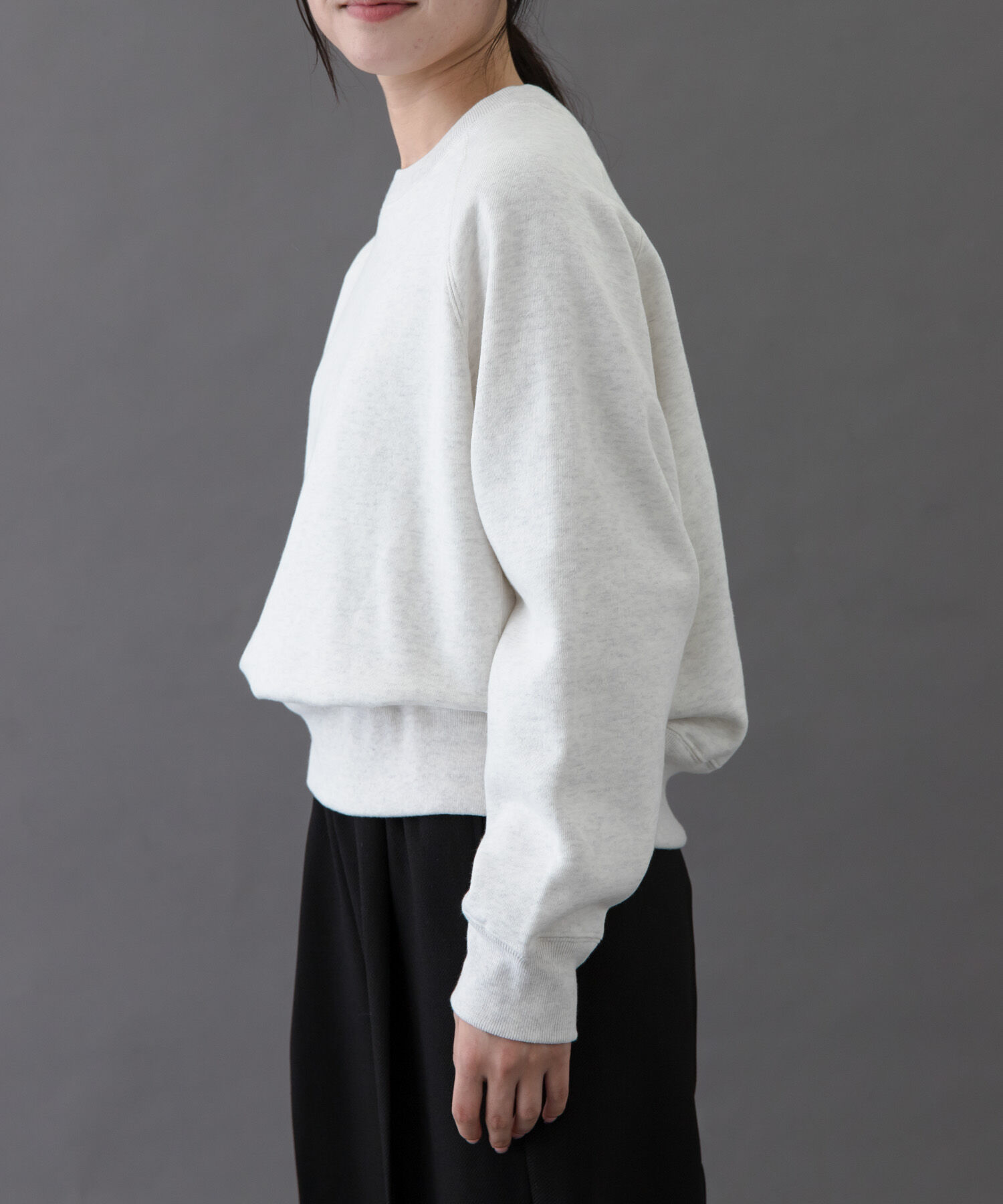 URBAN RESEARCH DOORS「FORK&SPOON　リサイクルコットン裏毛クルーネックスウェット」|スウェット・ジャージ|
