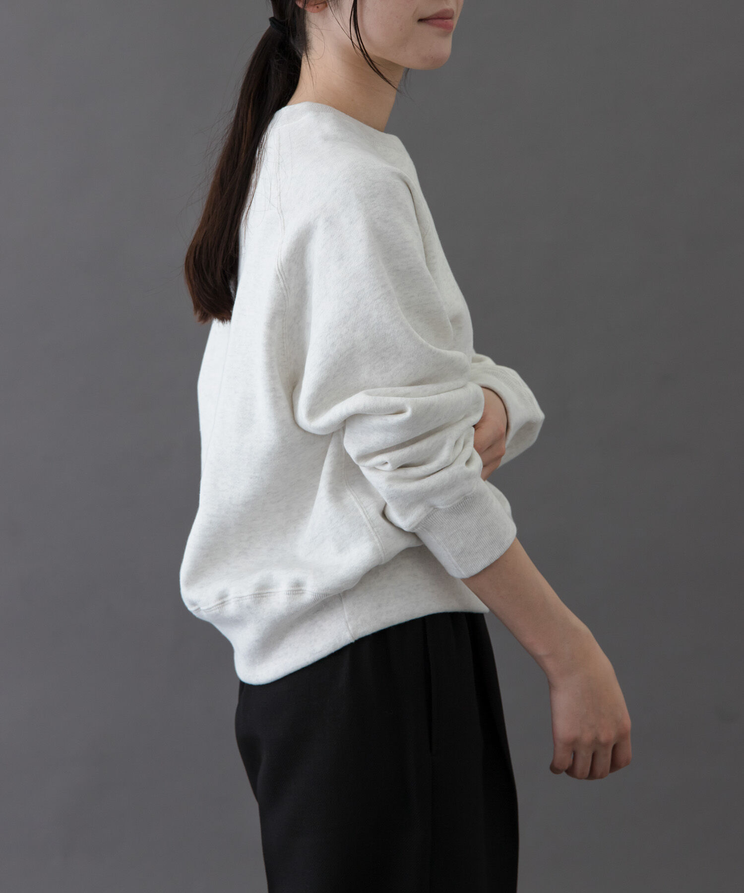 URBAN RESEARCH DOORS「FORK&SPOON　リサイクルコットン裏毛クルーネックスウェット」|スウェット・ジャージ|