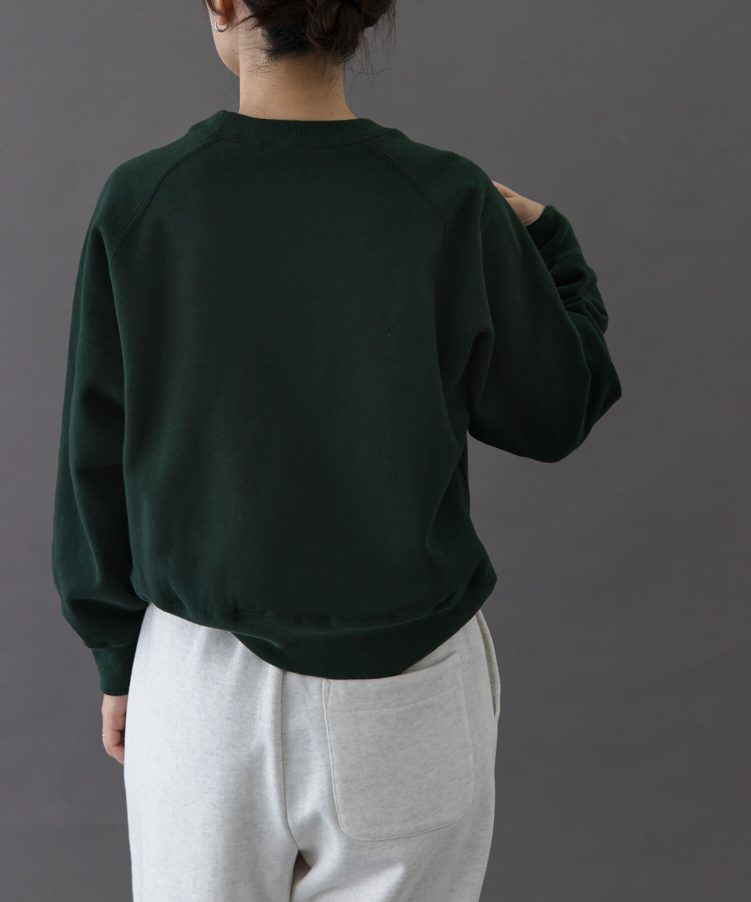 URBAN RESEARCH DOORS「FORK&SPOON　リサイクルコットン裏毛クルーネックスウェット」|スウェット・ジャージ|