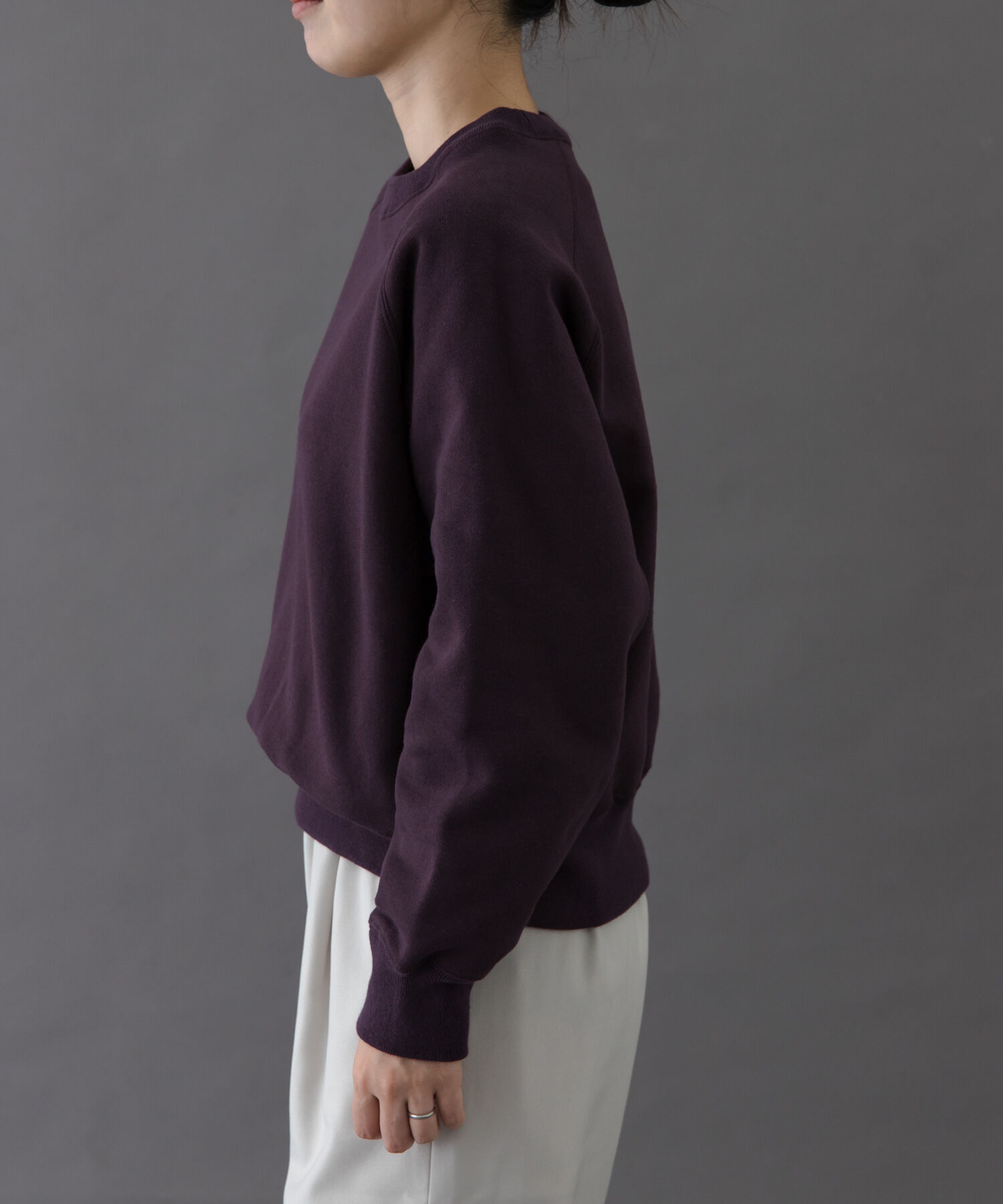 URBAN RESEARCH DOORS「FORK&SPOON　リサイクルコットン裏毛クルーネックスウェット」|スウェット・ジャージ|