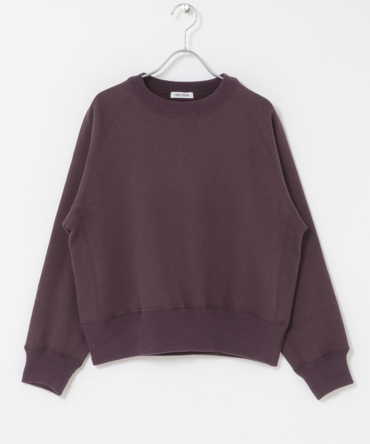 URBAN RESEARCH DOORS「FORK&SPOON　リサイクルコットン裏毛クルーネックスウェット」|スウェット・ジャージ|
