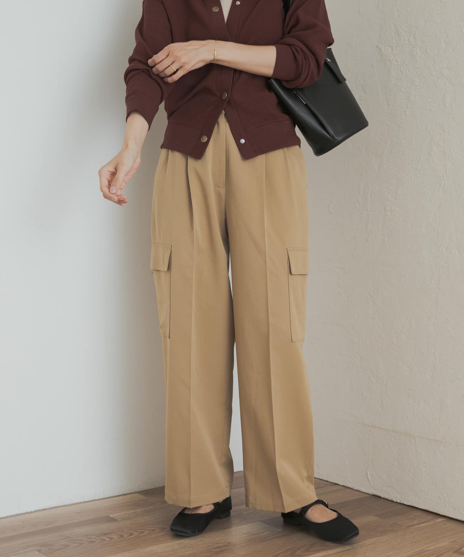 URBAN RESEARCH DOORS「センタープレスカーゴパンツ」|その他|