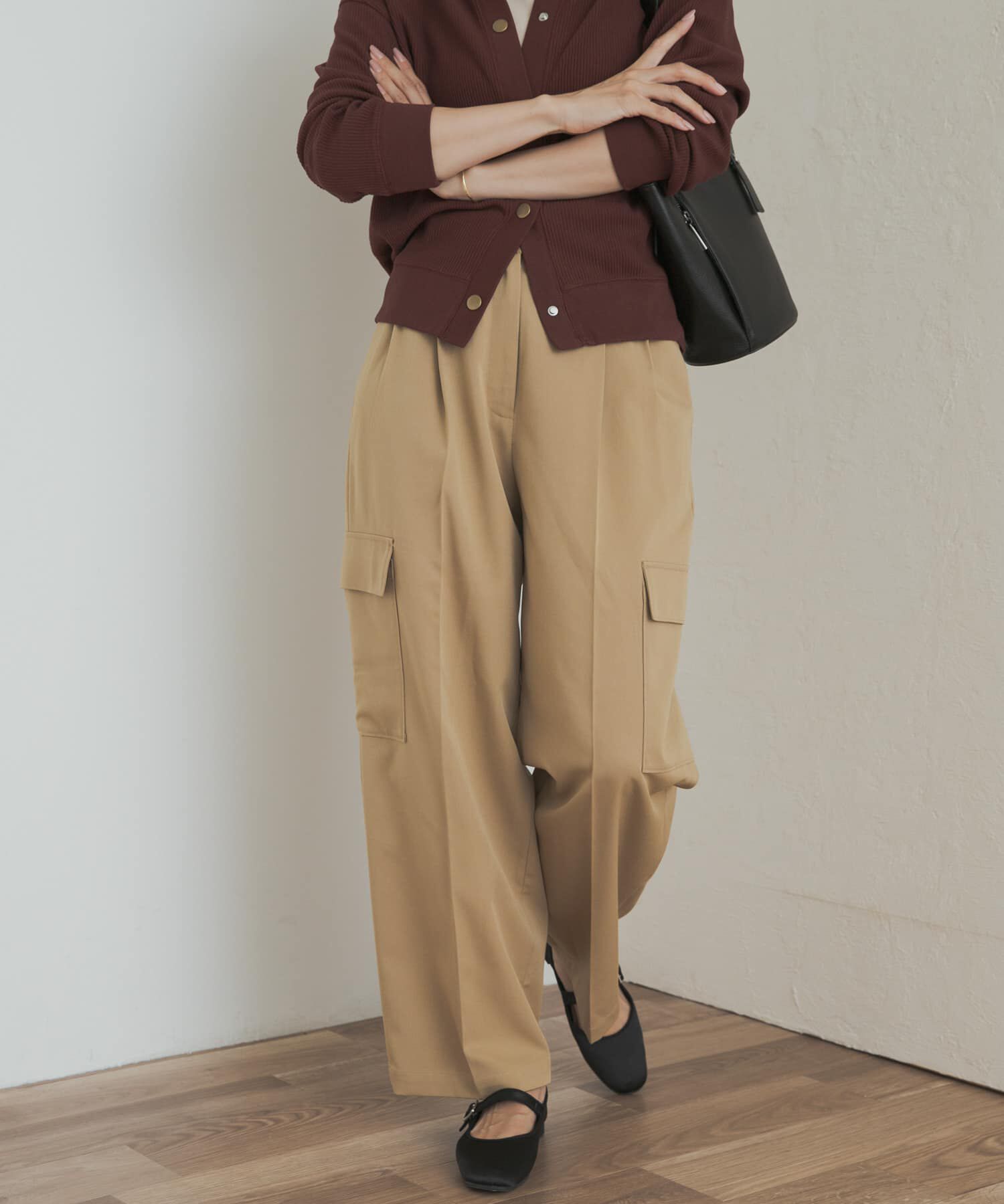 URBAN RESEARCH DOORS「センタープレスカーゴパンツ」|その他|