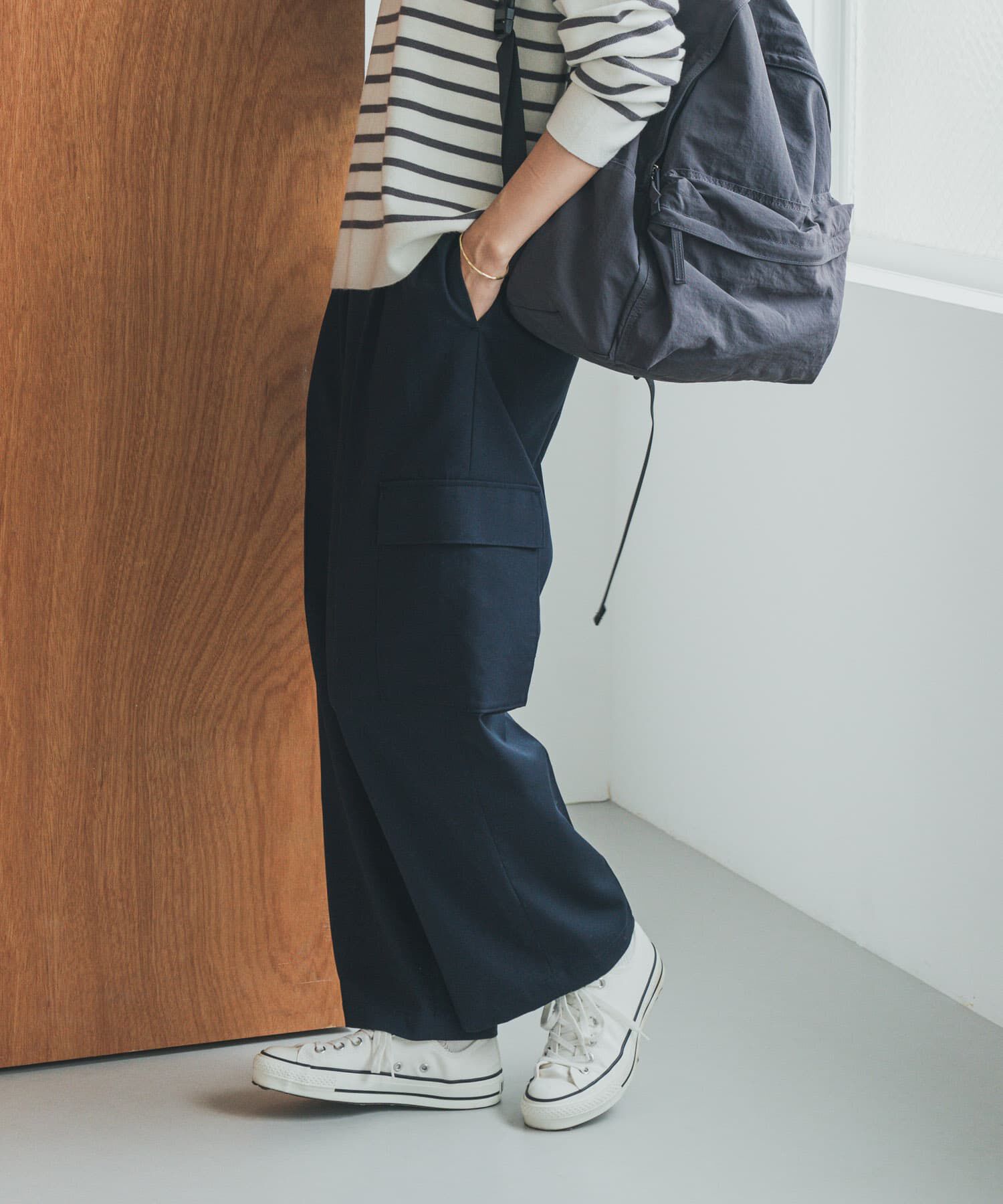 URBAN RESEARCH DOORS「センタープレスカーゴパンツ」|その他|