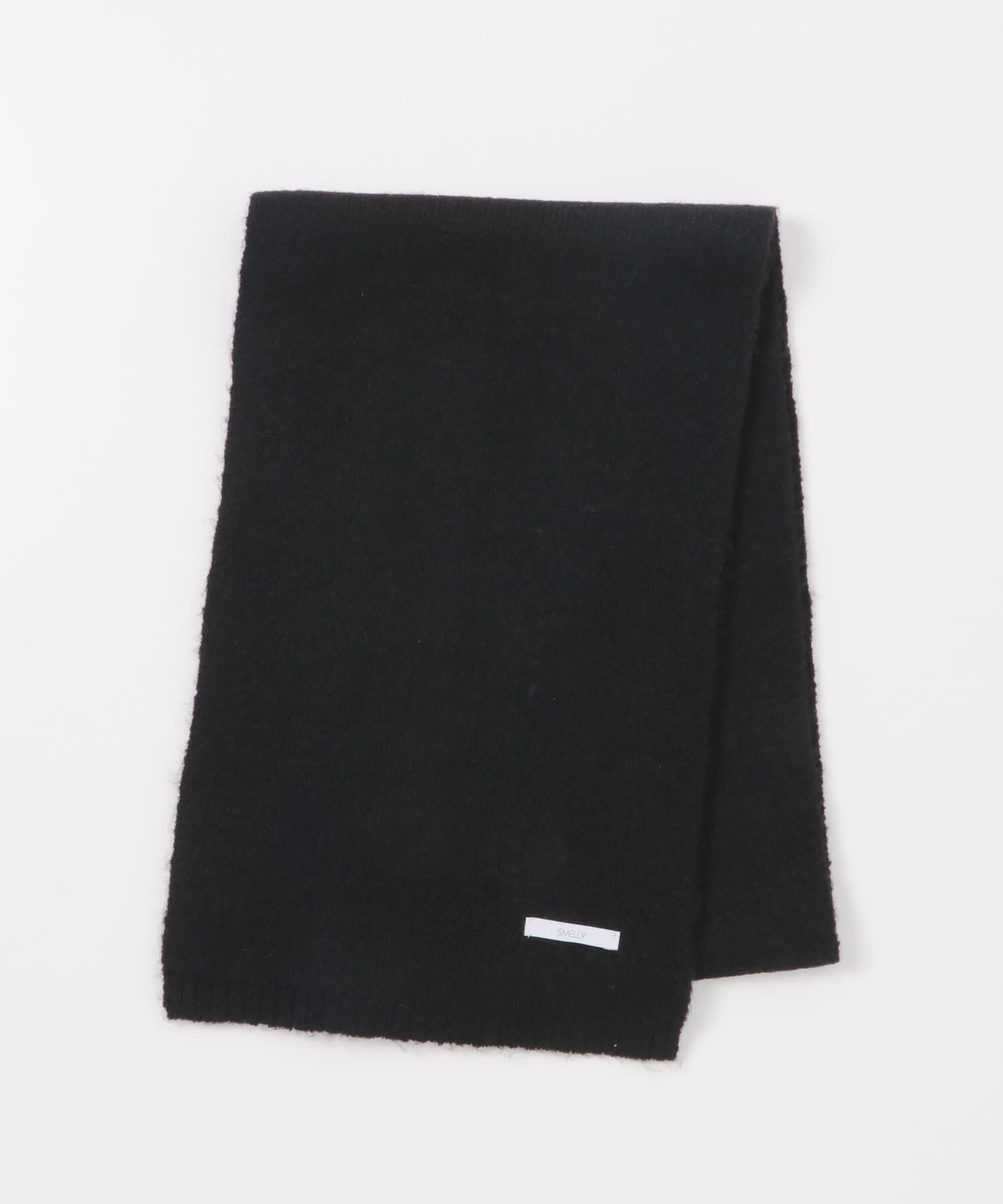 SMELLY「プレーンニットマフラー」|マフラー|