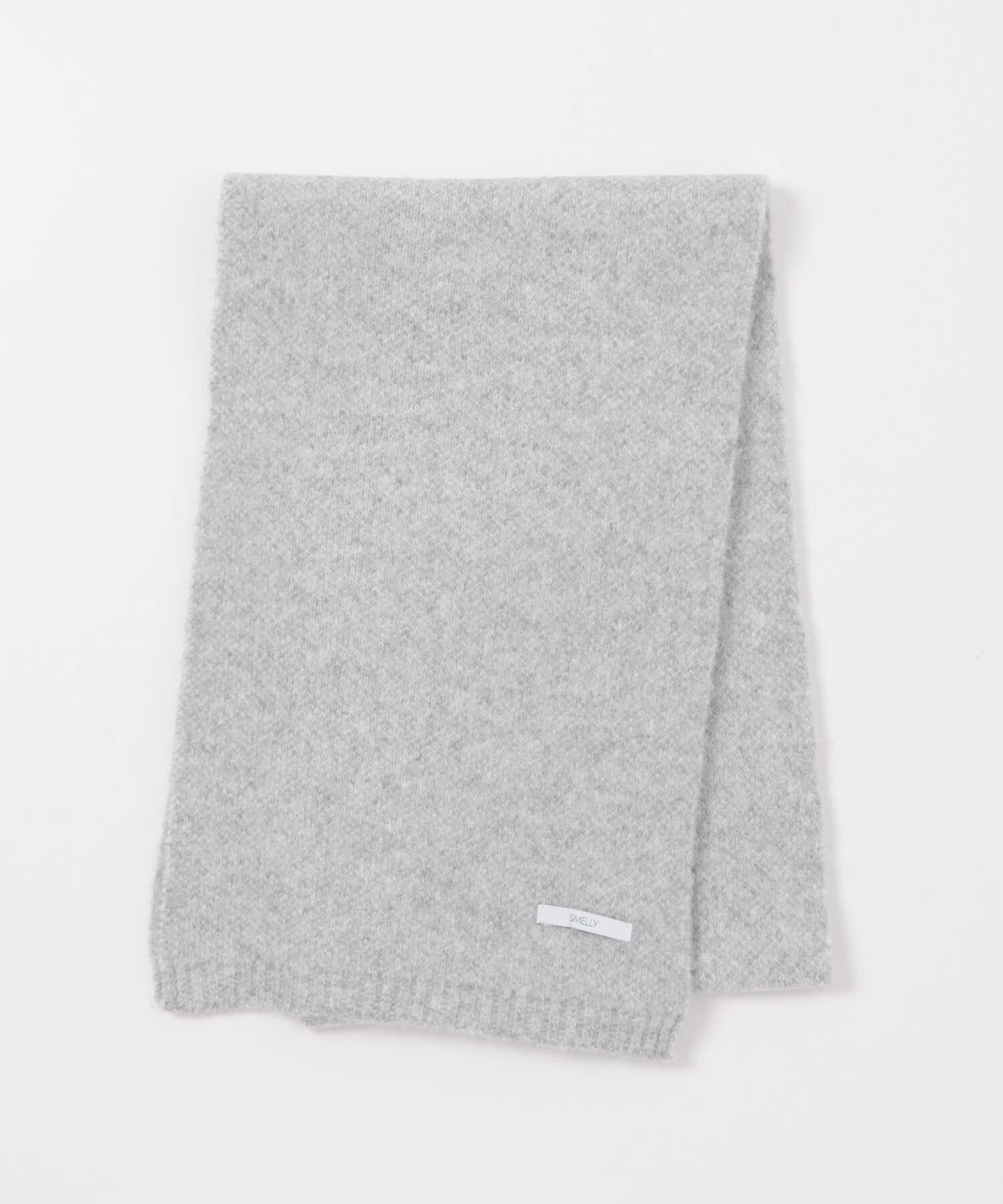 SMELLY「プレーンニットマフラー」|マフラー|