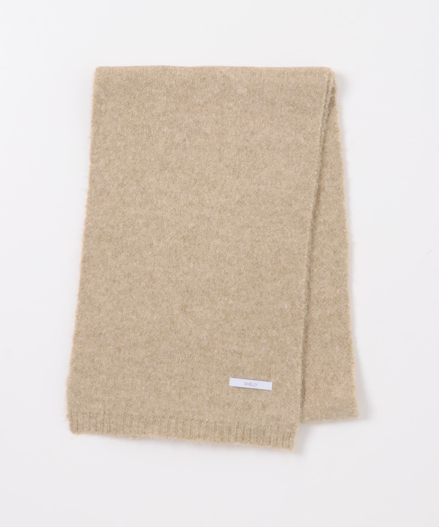 SMELLY「プレーンニットマフラー」|マフラー|