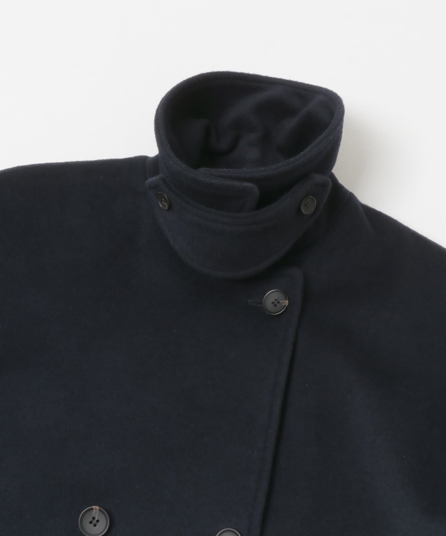 URBAN RESEARCH DOORS「ウールロングコート」|ノーカラーコート|