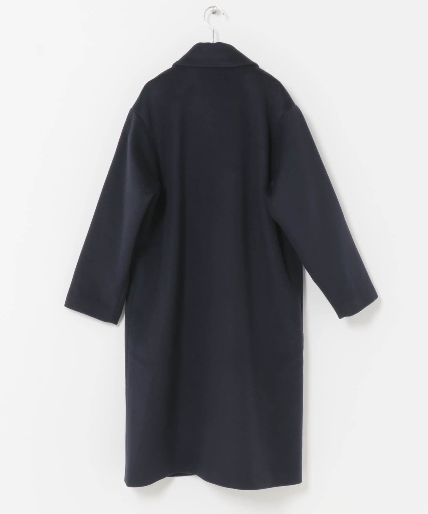 URBAN RESEARCH DOORS「ウールロングコート」|ノーカラーコート|