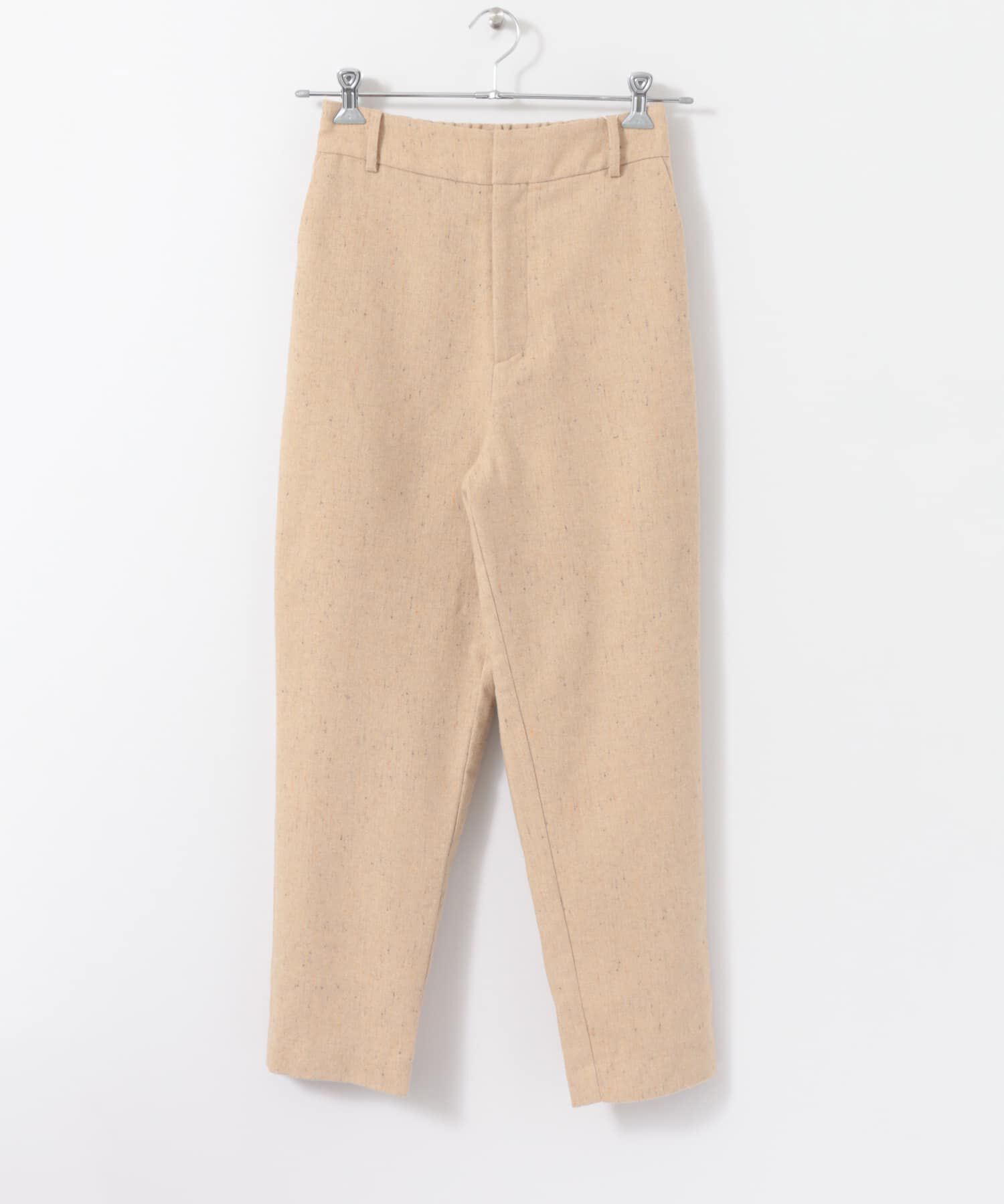  「カラーネップテーパードパンツ」|その他|