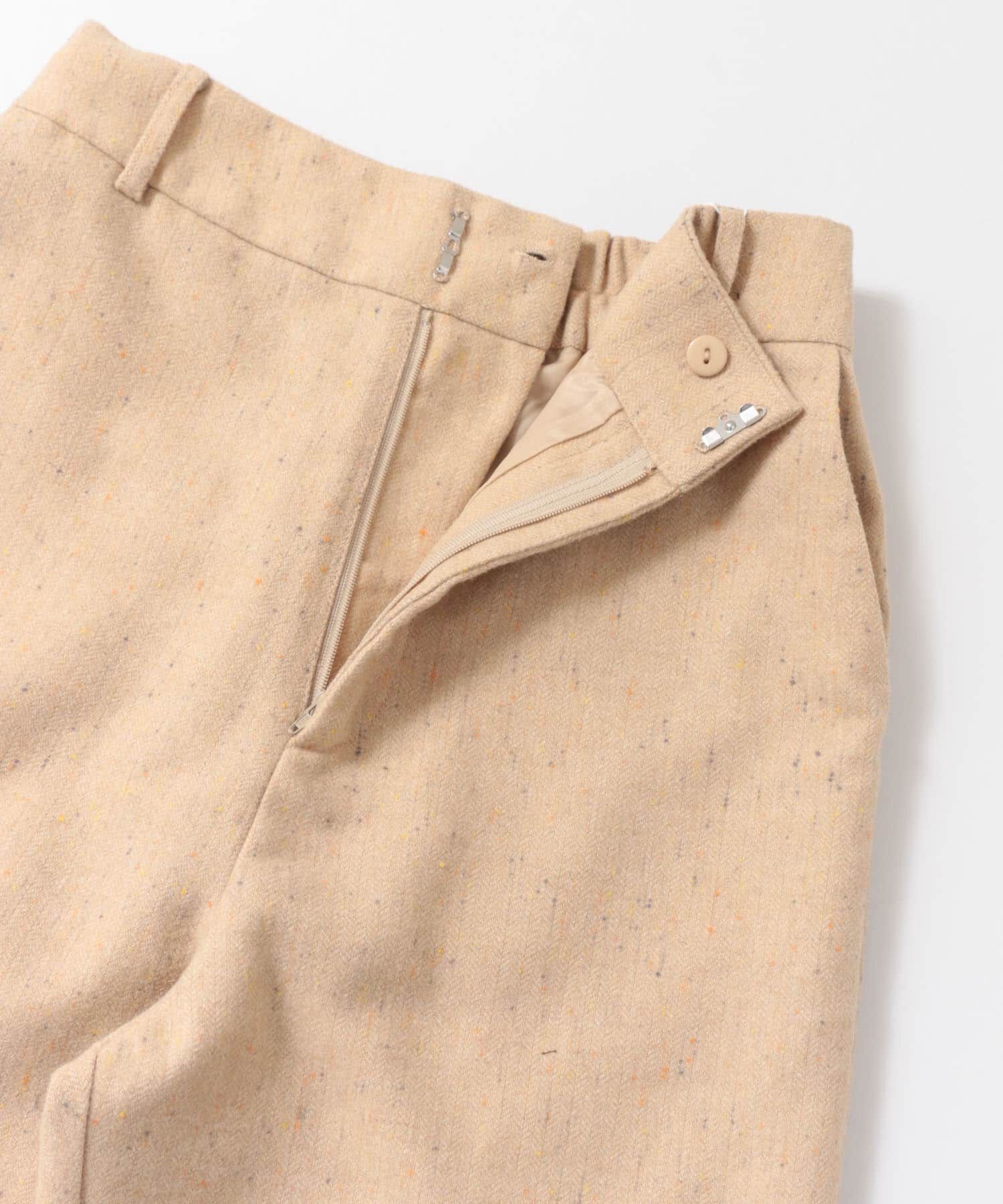  「カラーネップテーパードパンツ」|その他|