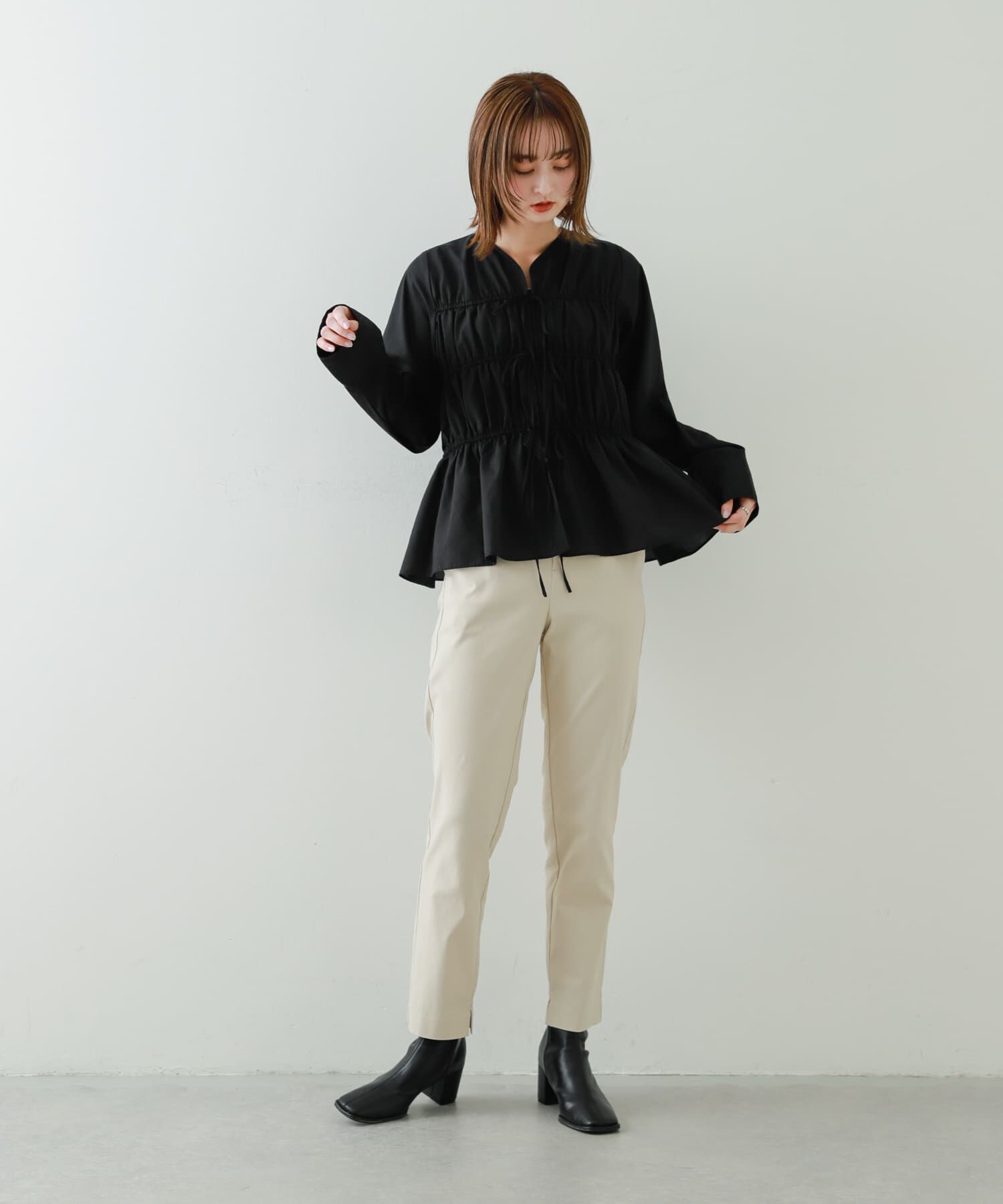 SENSE OF PLACE by URBAN RESEARCH「ストレッチテーパードイージーパンツ」|その他|