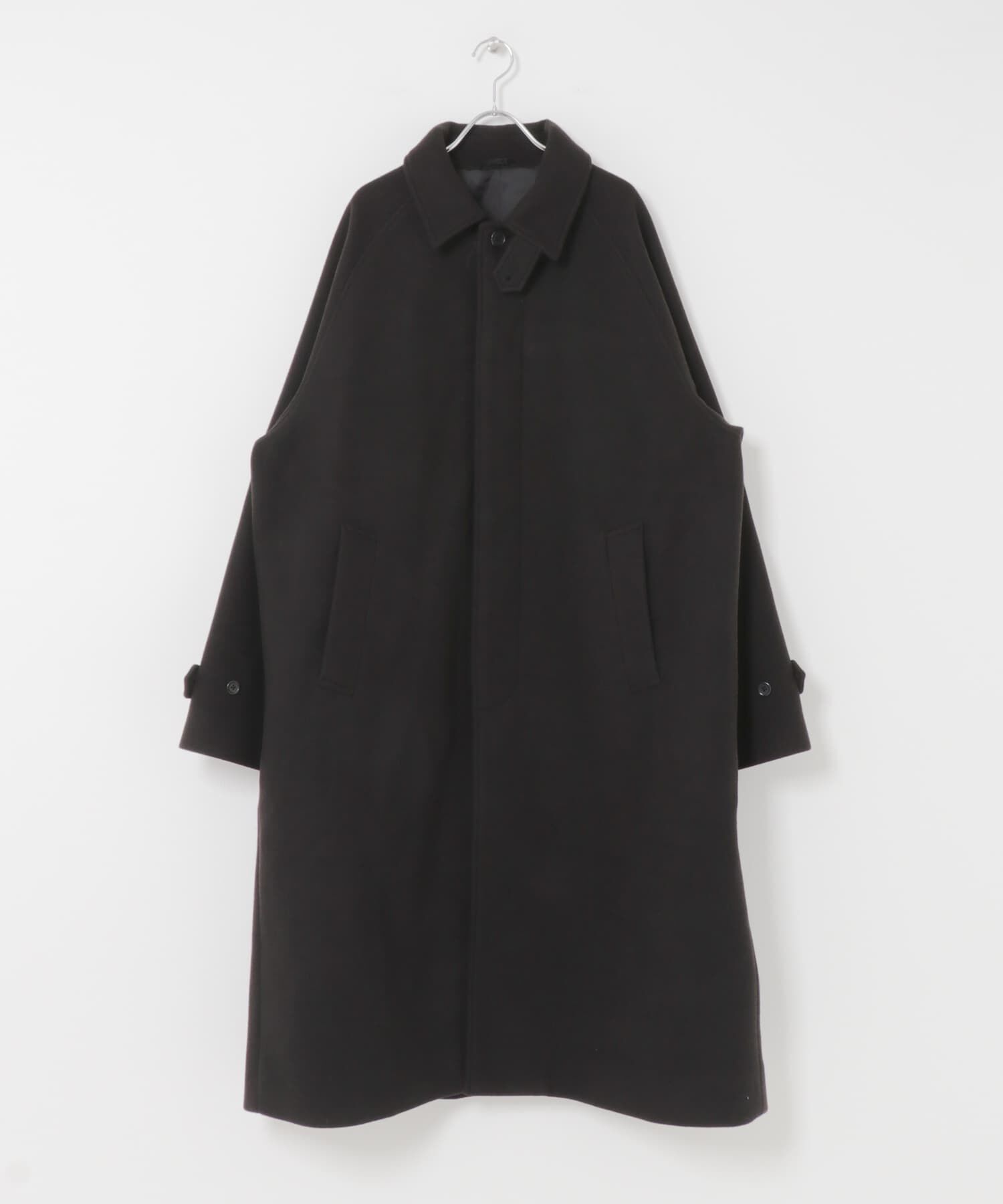 SENSE OF PLACE by URBAN RESEARCH「『ユニセックス』バルマカーンルーズコート」|ノーカラーコート|