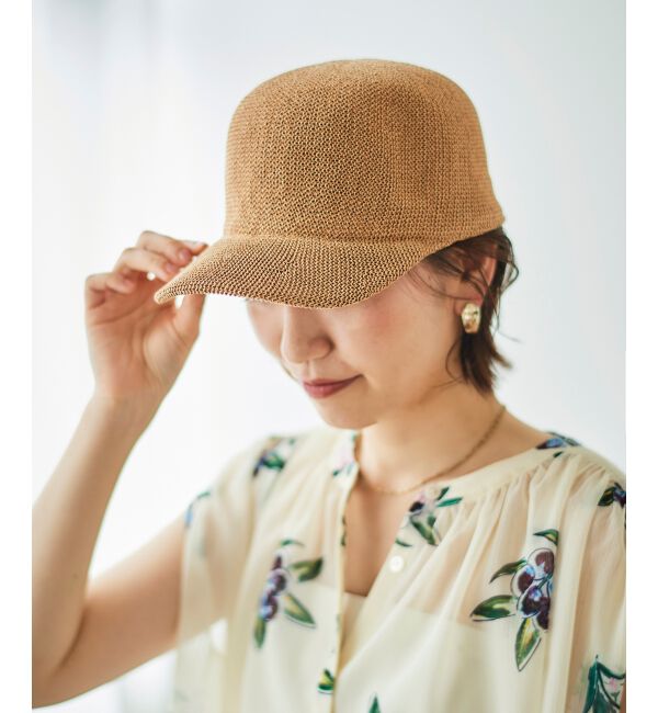  「《WEB限定アイテム》ペーパーキャップ」|キャップ・キャスケット|