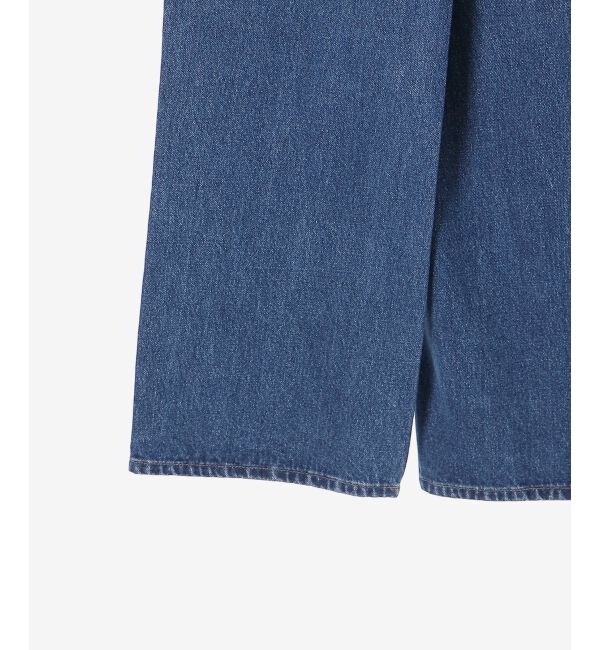 MAJESTICLEGON「ウォッシュデニムワイドパンツ」|デニム|