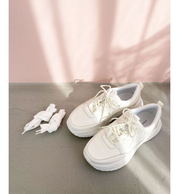 MAJESTICLEGON「厚底2WAYリボンスニーカー」|スニーカー|