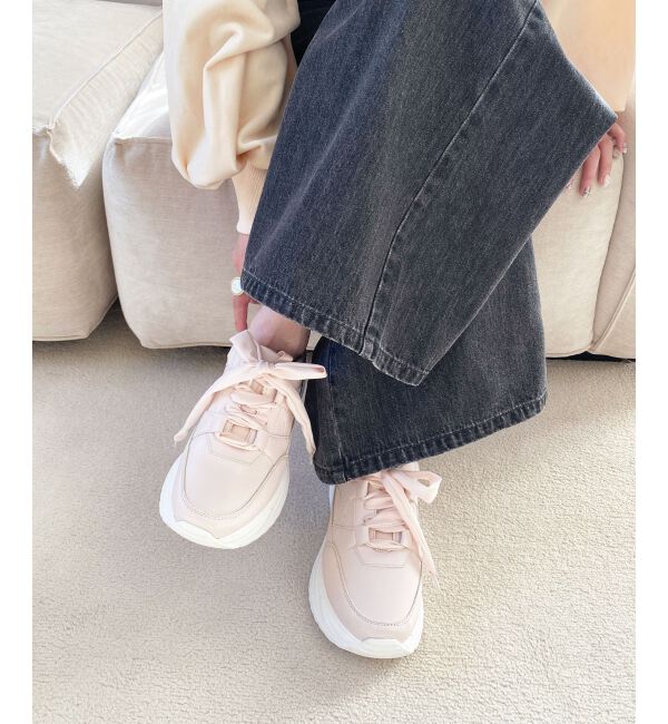 MAJESTICLEGON「厚底2WAYリボンスニーカー」|スニーカー|