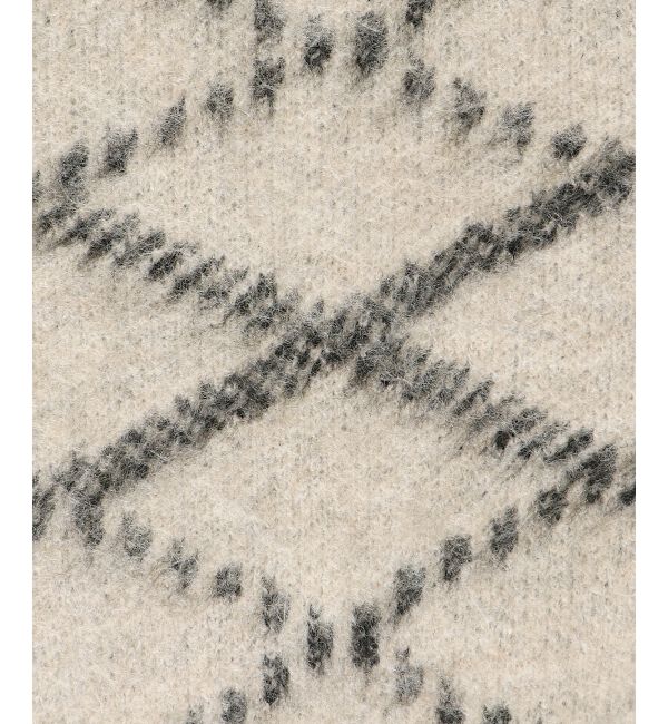 MAJESTICLEGON「チェックショートニット」|ニット・セーター|