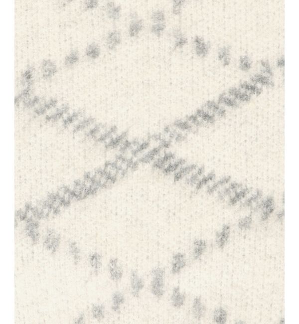 MAJESTICLEGON「チェックショートニット」|ニット・セーター|