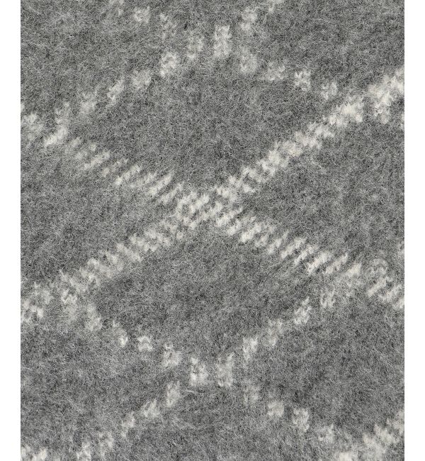 MAJESTICLEGON「チェックショートニット」|ニット・セーター|