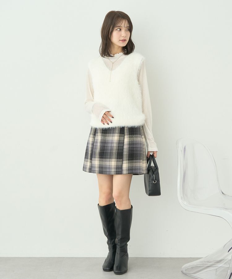 earth music&ecology「シアーリブプルオーバー」|Tシャツ・カットソー|