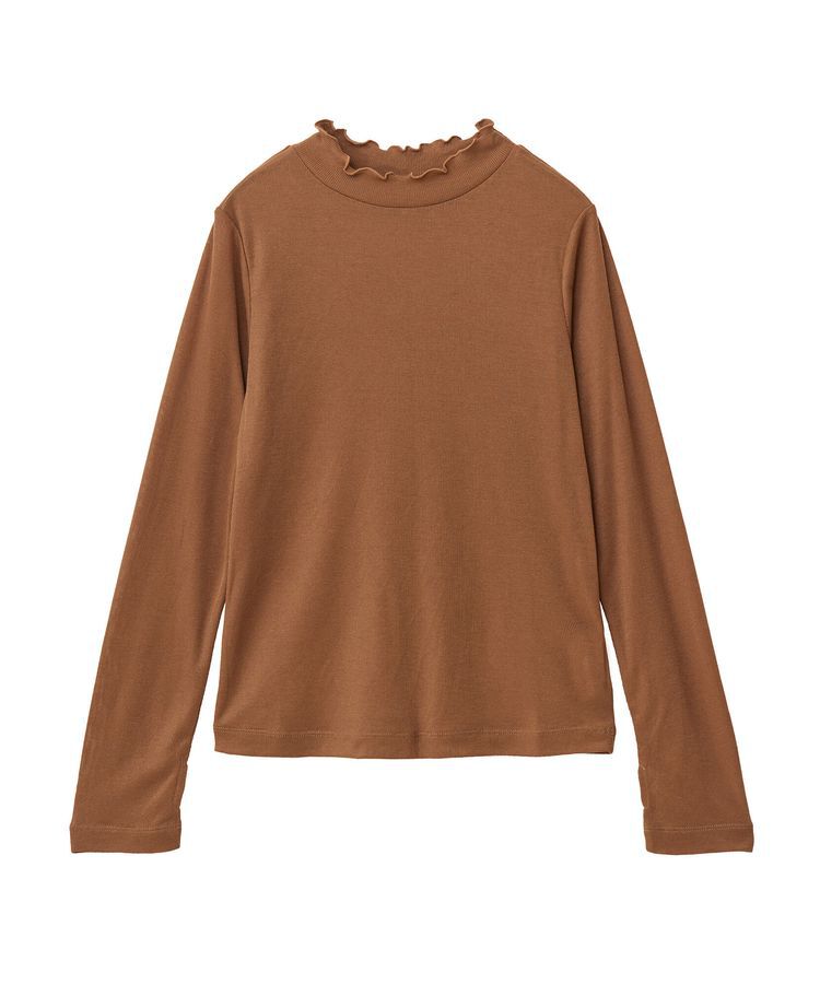 earth music&ecology「シアーリブプルオーバー」|Tシャツ・カットソー|