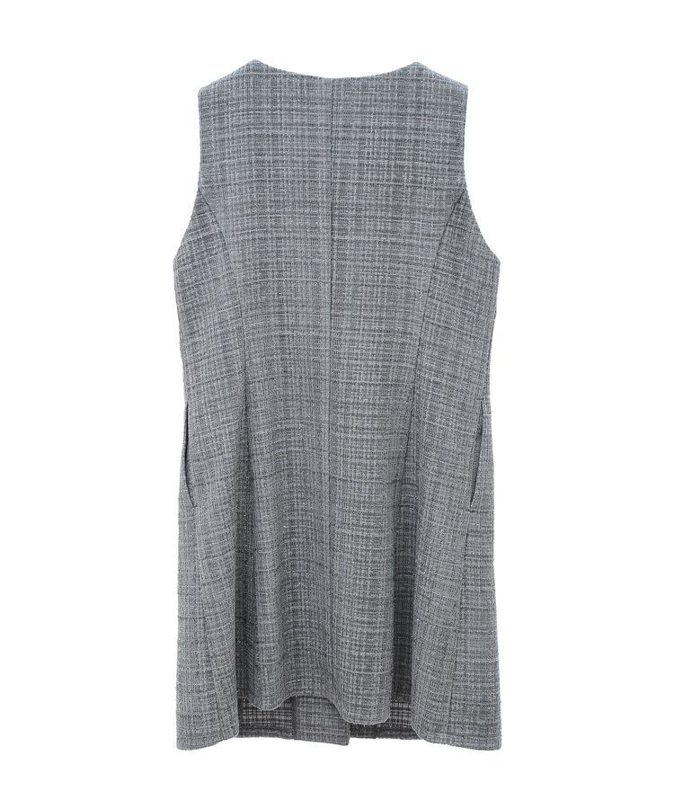 earth music&ecology「ツイードミニワンピース」|ジャンパースカート|