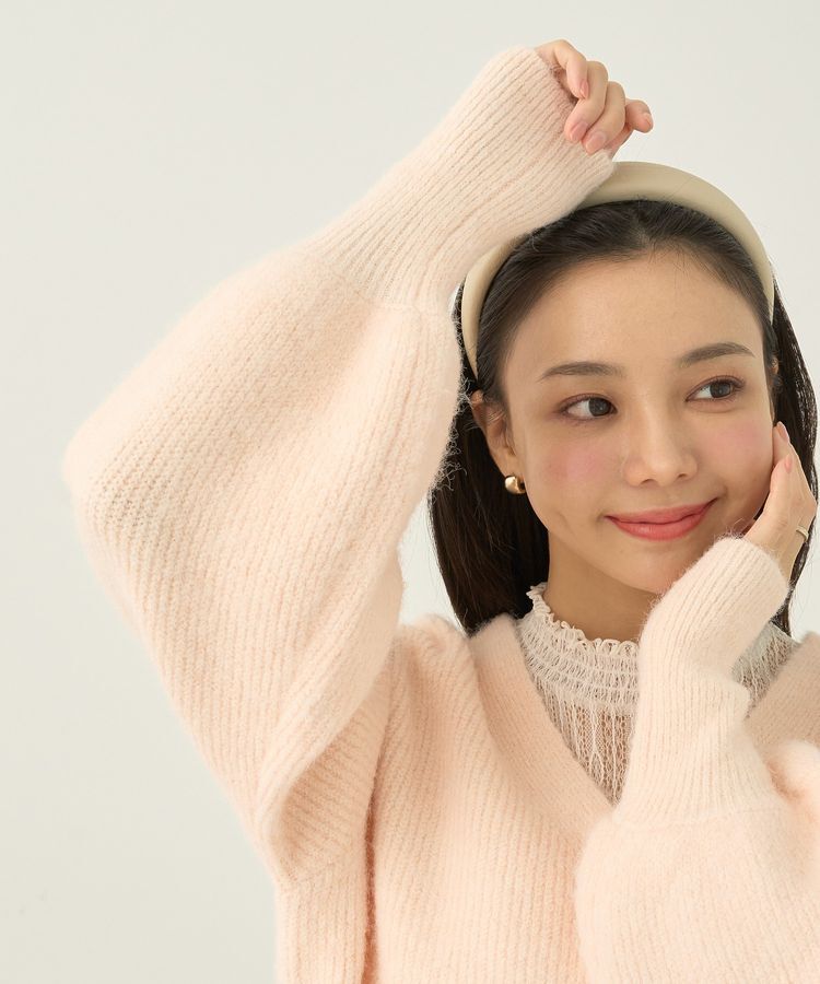 earth music&ecology「アソートキラキラボタンカーディガン」|カーディガン|