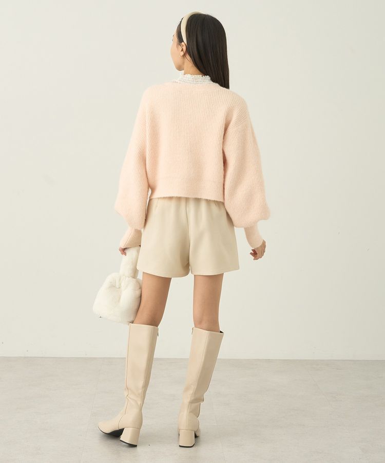 earth music&ecology「アソートキラキラボタンカーディガン」|カーディガン|