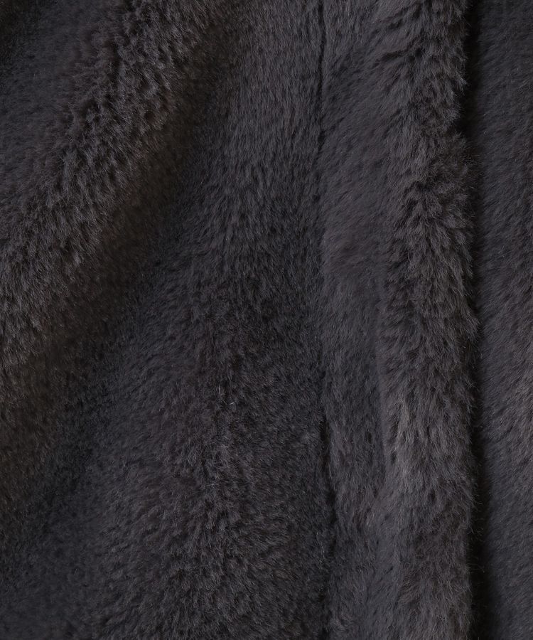 earth music&ecology「ファーショートコート」|ブルゾン・スタジャン|