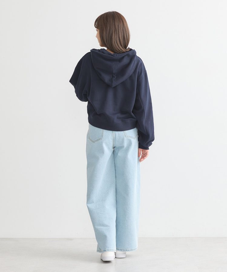 earth music&ecology「Lee&times;e.m.a.eショート丈パーカー」|スウェット・ジャージ|