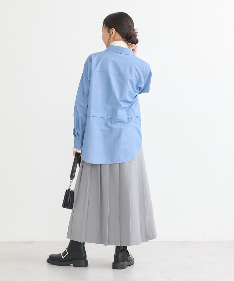 earth music&ecology「2wayレングスレギュラーカラーシャツ」|シャツ・ブラウス|