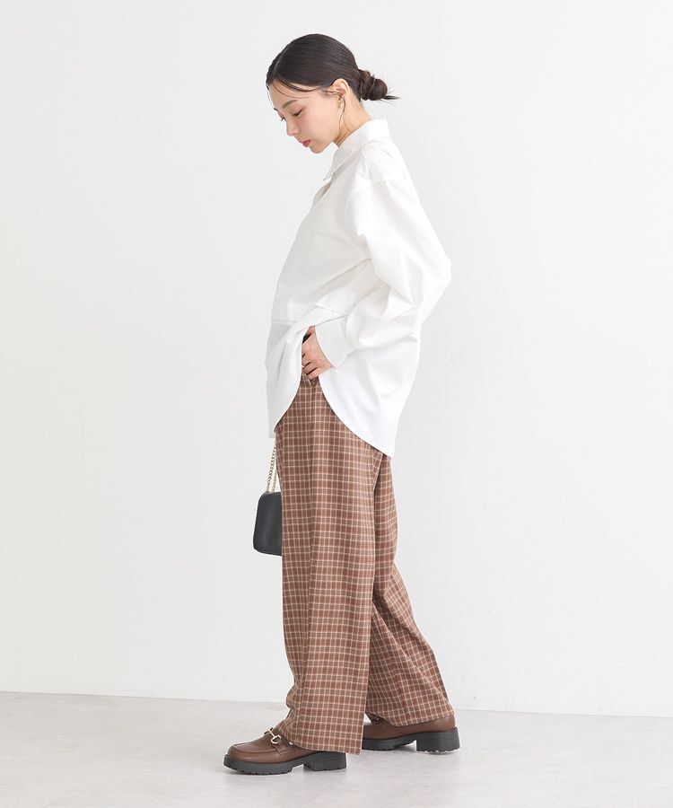 earth music&ecology「2wayレングスレギュラーカラーシャツ」|シャツ・ブラウス|