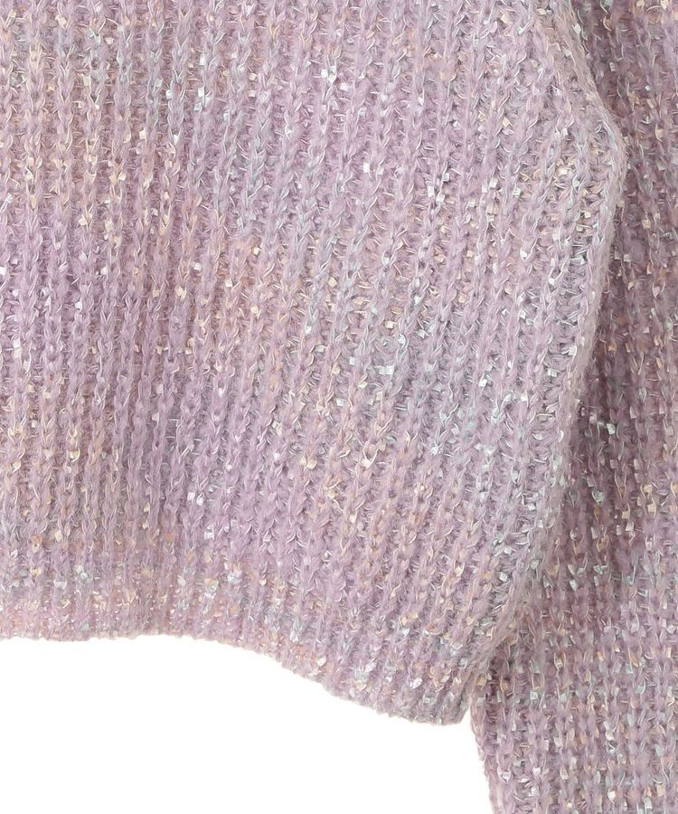 earth music&ecology「ブラッシュヤーンニットプルオーバー」|ニット・セーター|