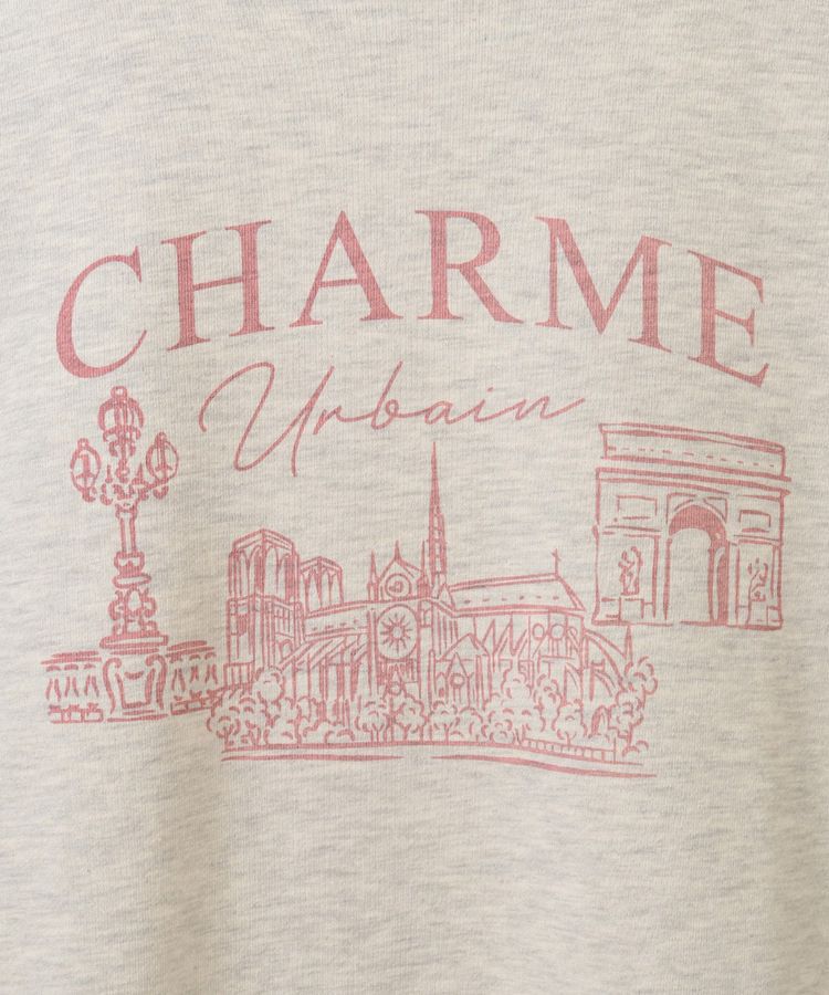 earth music&ecology「ウラケプリントプルオーバー」|スウェット・ジャージ|