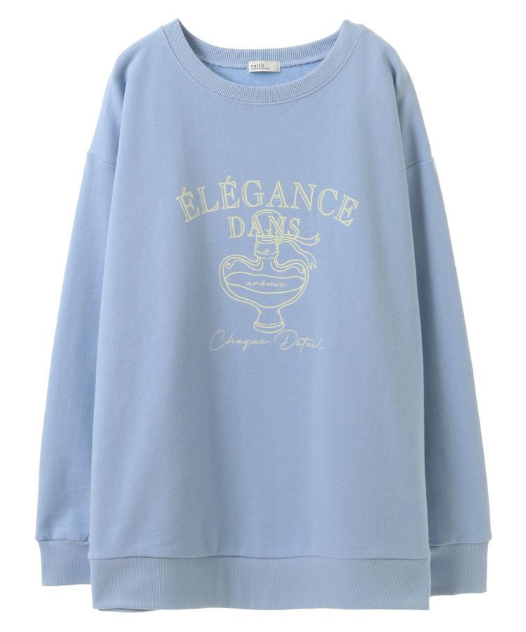 earth music&ecology「ウラケプリントプルオーバー」|スウェット・ジャージ|