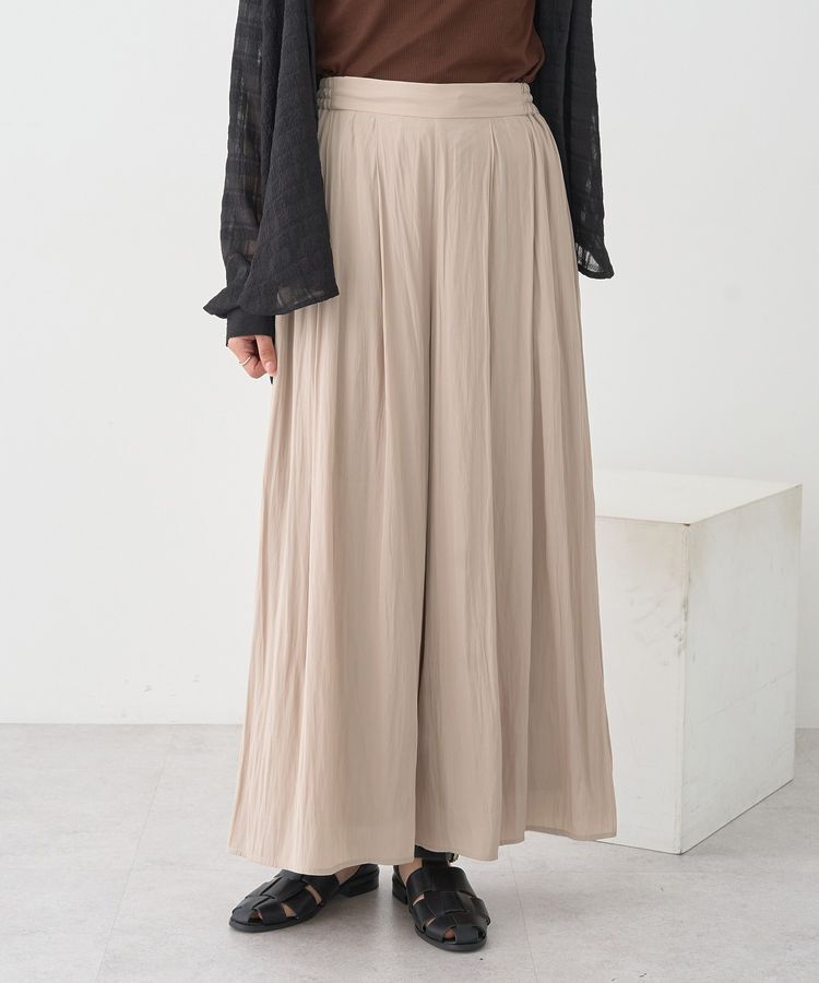 earth music&ecology「マットサテンスカーチョ」|その他|Beige