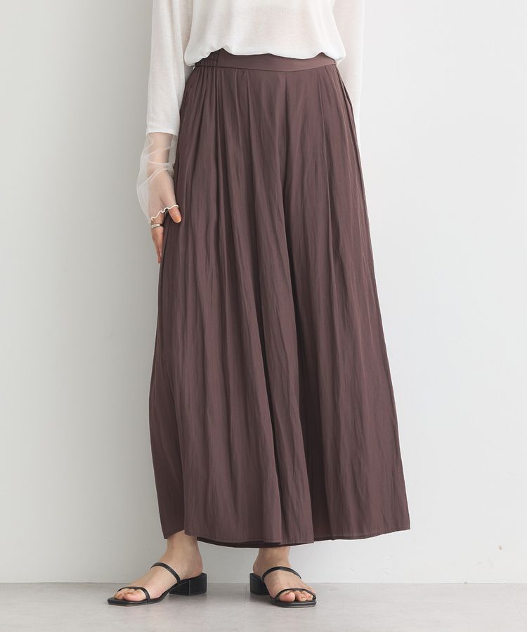 earth music&ecology「マットサテンスカーチョ」|その他|Brown