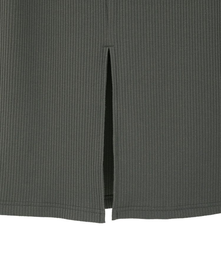 earth music&ecology「カットリブナロースカート」|タイト|