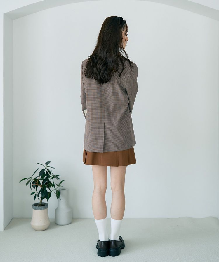 earth music&ecology「ビット付きミニスカート」|スカート|