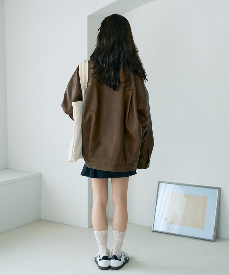 earth music&ecology「ビット付きミニスカート」|スカート|