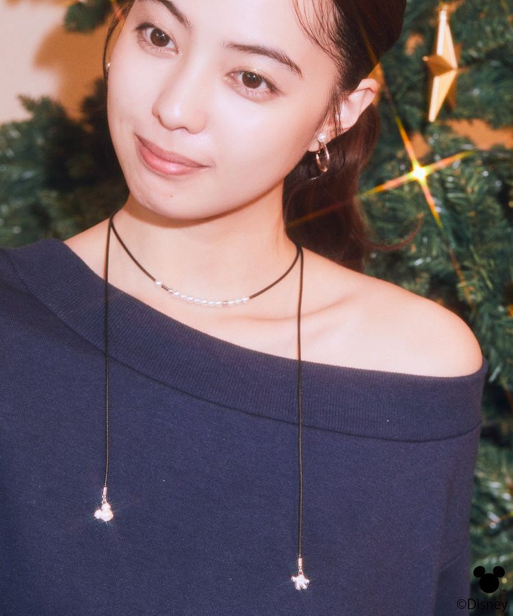 earth music&ecology「Disney/ミッキーモチーフチョーカー」|ネックレス|