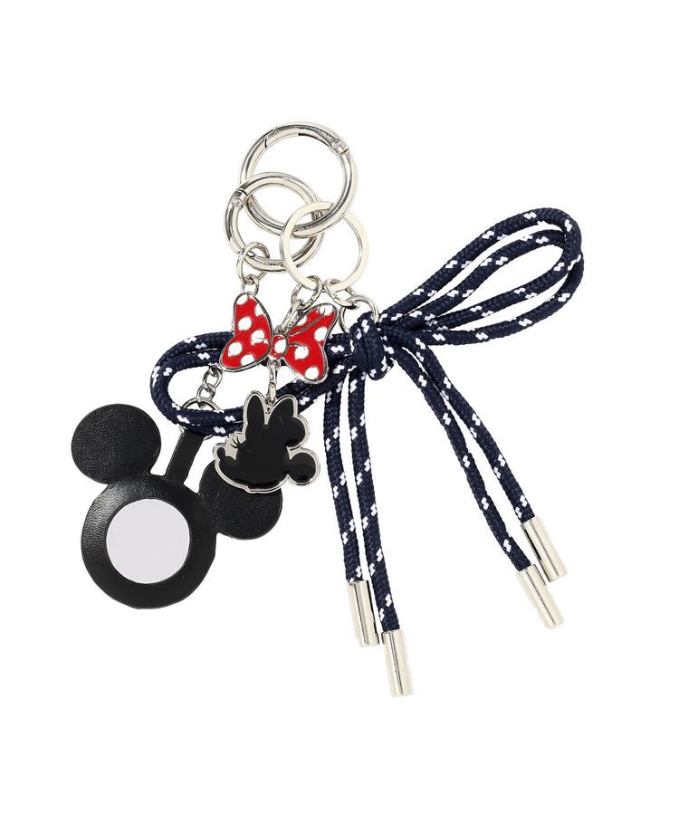 earth music&ecology「Disney/ミッキー&ミニーミラー付きチャーム」|その他|