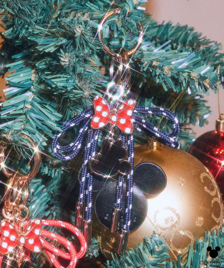 earth music&ecology「Disney/ミッキー&ミニーミラー付きチャーム」|その他|