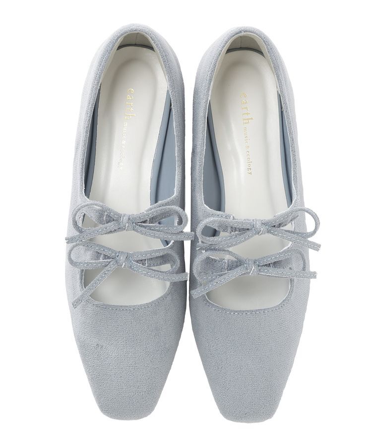 earth music&ecology「Wリボンパンプス」|パンプス|